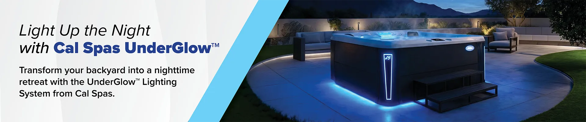 Calspas hot tub being used in a family setting - New Brunswick